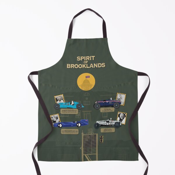 Item preview, Spirit of Brooklands – Legendary British Racing Cars & Drivers (Art Deco Style) designed and sold by Vicky Anne Vaughan.