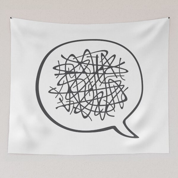 Item preview, Angry Voice Bubble designed and sold by HighFivePins.