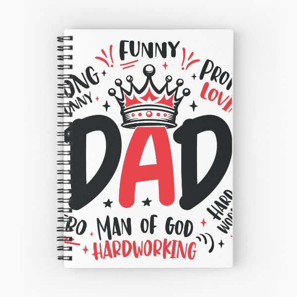 Item preview, Dad Word Art Crown Design – Hero, Protector, Hardworking Father Typography designed and sold by UNIGRAPHIX.
