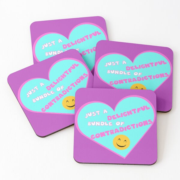 Item preview, Just A Delightful Bundle of Contradictions designed and sold by SubtlyPunk.