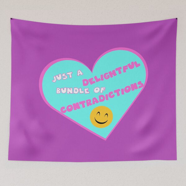 Item preview, Just A Delightful Bundle of Contradictions designed and sold by SubtlyPunk.