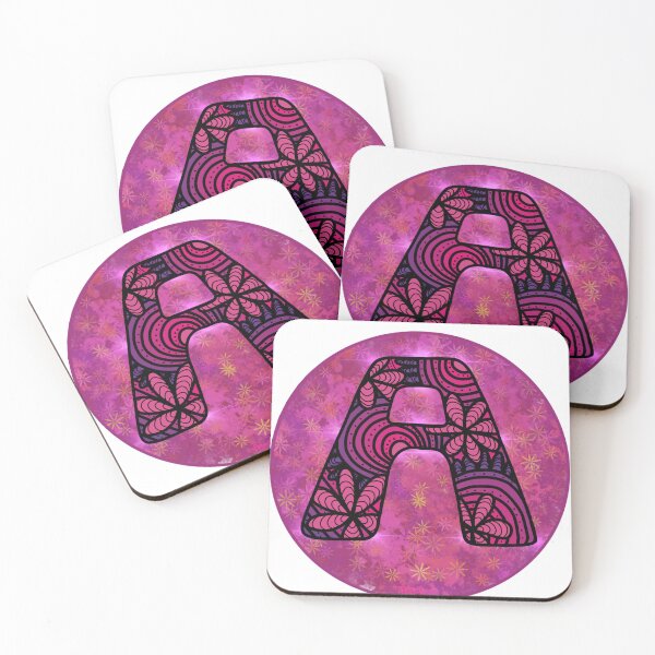Item preview, “A” Sticker designed and sold by DyanasTreasures.