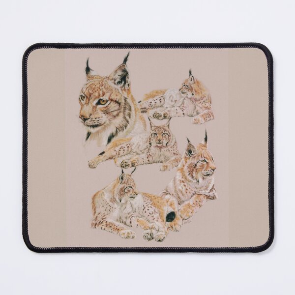 Item preview, Iberian Lynx Collage designed and sold by BarbBarcikKeith.