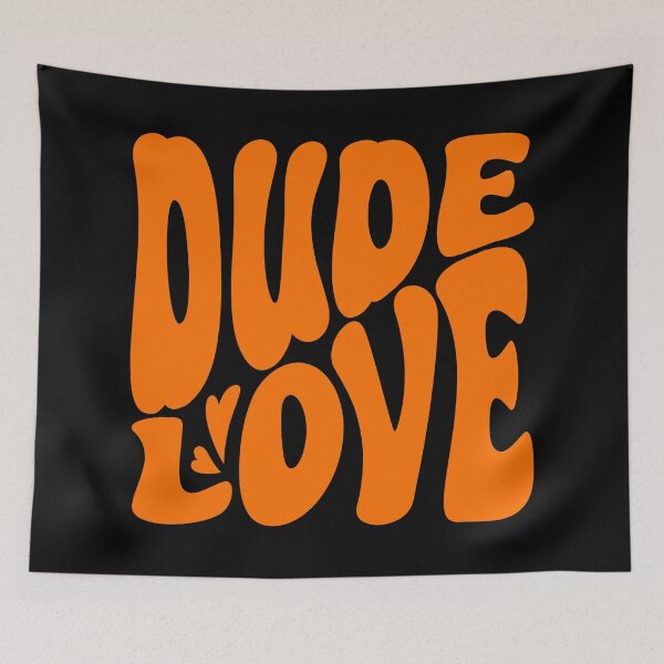 Item preview, DUDE LOVE (Orange) designed and sold by MaidenofIron157.
