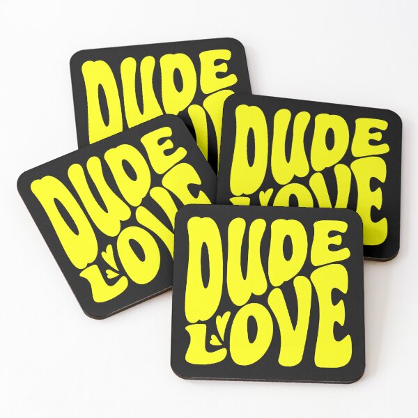 Item preview, DUDE LOVE (Yellow) designed and sold by MaidenofIron157.