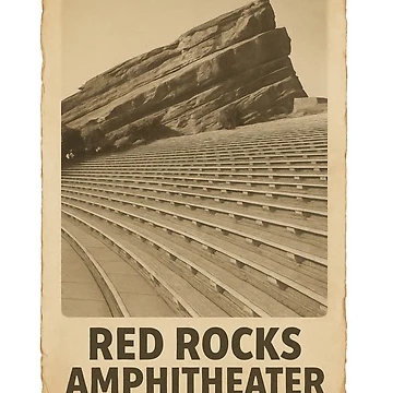 Artwork thumbnail, Red Rocks Amphitheater  by JRRouse
