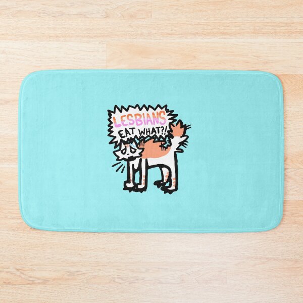 Item preview, Lesbians eat what?! designed and sold by PatchyLaCow.