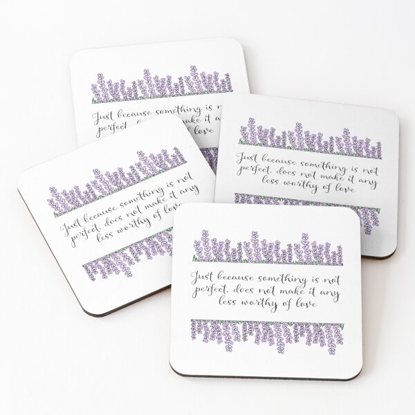 Item preview, Bridgerton Daphne quote,  Just because something is not perfect, does not make it any less worthy of love designed and sold by EndlessEmporium.