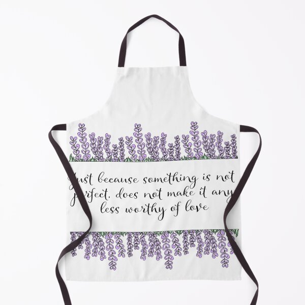 Item preview, Bridgerton Daphne quote, Just because something is not perfect, does not make it any less worthy of love designed and sold by EndlessEmporium.