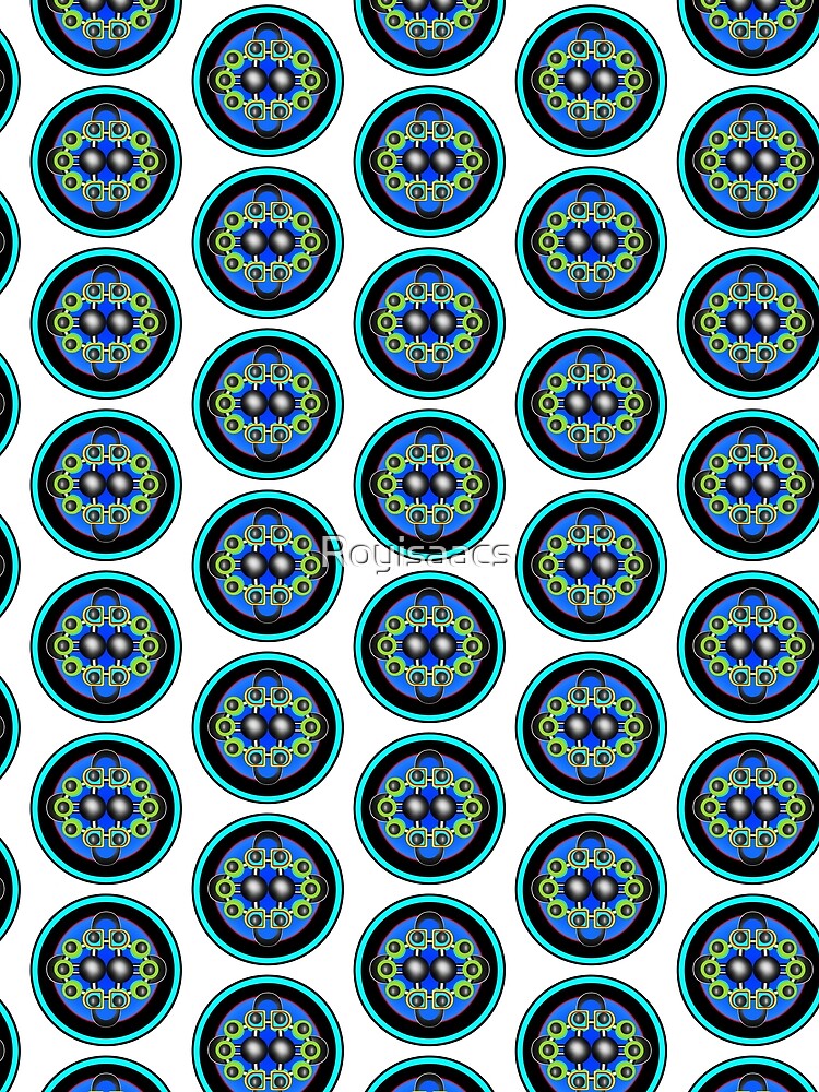 Thumbnail 3 of 3, Scarf, Machine Pattern designed and sold by Royisaacs.