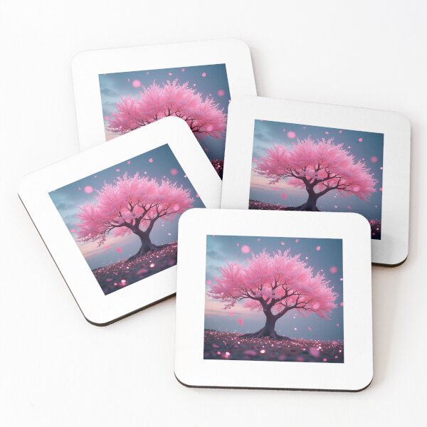Item preview, Glowing Pink Blossom – Cyber-Nature Serenity designed and sold by SunStarDesigns.