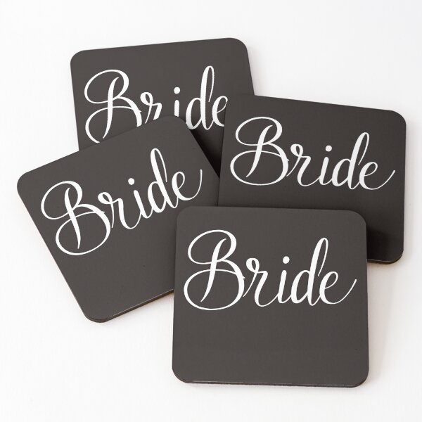 Item preview, Elegant 3D 'Bride' Handwritten Script - Wedding Typography designed and sold by azersan.