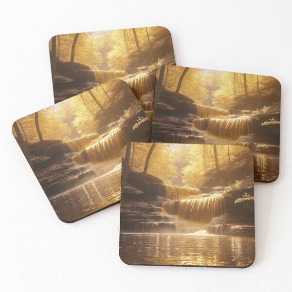 Item preview, Golden Forest Waterfall designed and sold by Spectime.