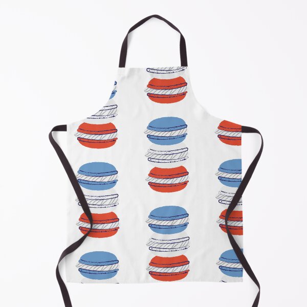Item preview, French Flag Macarons – Blue White Red Cute Parisian Dessert Design designed and sold by Blueprint&co.