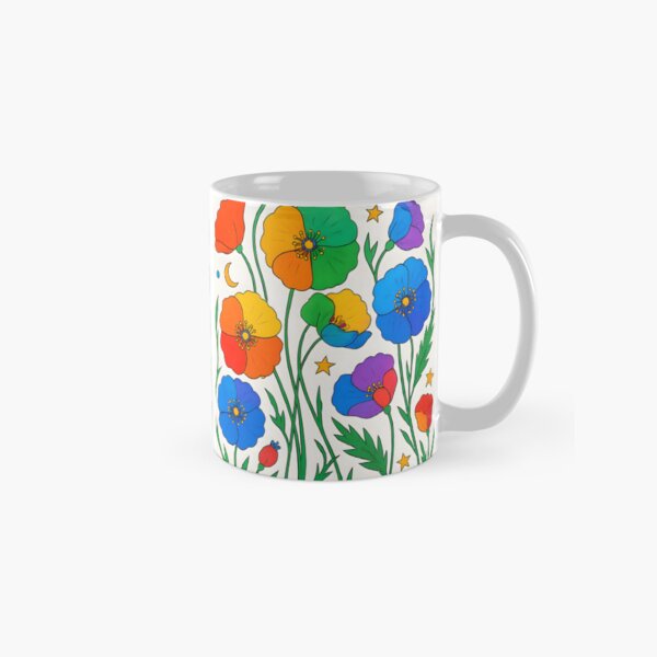 Vista previa del artículo con la obra «LGBTQ en flor», diseñado y vendido por SnazzlePop.