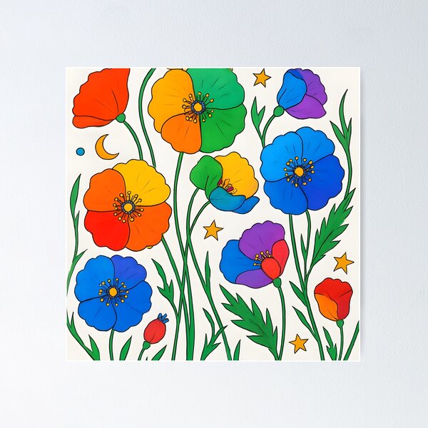 Item preview, LGBTQ en flor designed and sold by SnazzlePop.