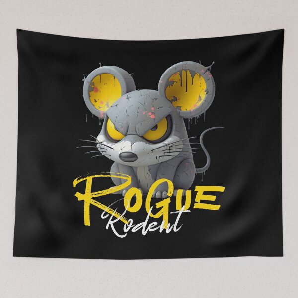 Item preview, Concrete Jungle Rat Graffiti Rampage designed and sold by AtuqStudio.