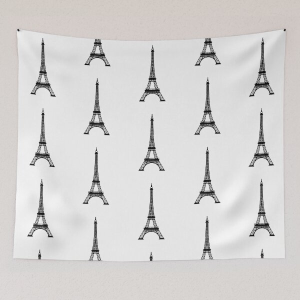 Item preview, Eiffel Tower Aesthetic – Paris Landmark French Travel Design designed and sold by Blueprint&co.