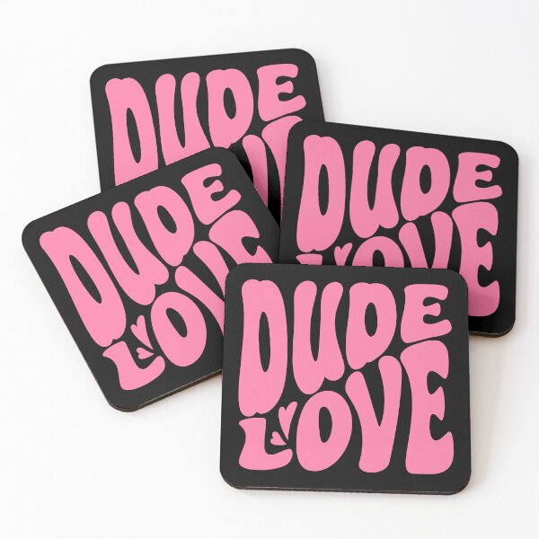 Item preview, DUDE LOVE (Pink) designed and sold by MaidenofIron157.