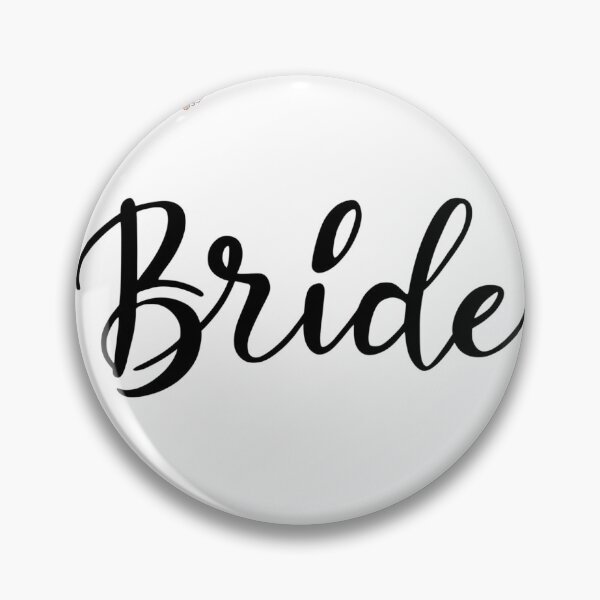 Item preview, Elegant 'Bride' Handwritten Script Design with Floral Details designed and sold by azersan.