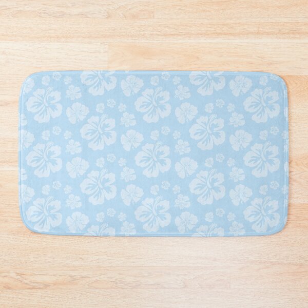 Item preview, Hibiscus Tone on Tone Pastel Blue    designed and sold by PD-Coastal.