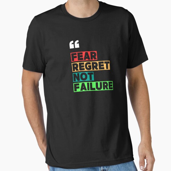 Item preview, Fear Regret designed and sold by SJ Studio.
