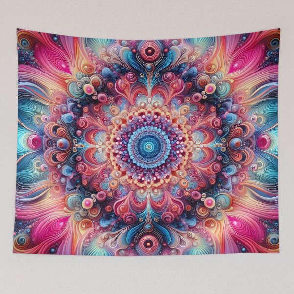 Item preview, Psychedelic Abstract Art – Vivid Swirls & Patterns 2 designed and sold by FusionGaze.