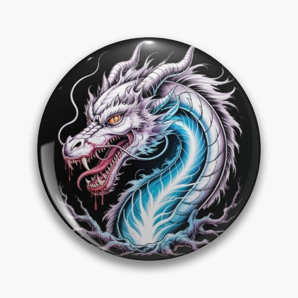 Item preview, "White Flame – The Fierce Dragon Awakens" designed and sold by TargetBox.