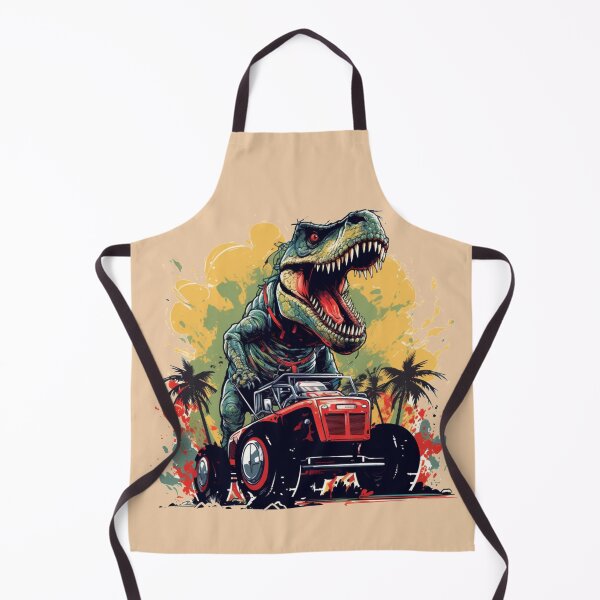 Item preview, T Rex Dinosaur Riding Monster Truck designed and sold by Myra365Art.