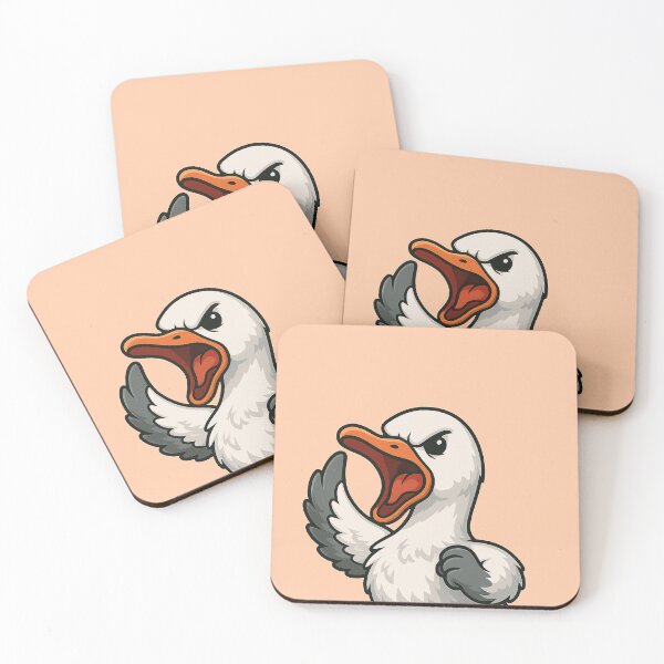 Item preview, Screaming Goose. Feathered Fury designed and sold by SageAndMe.
