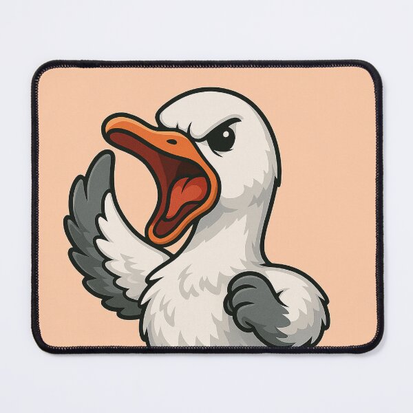 Item preview, Screaming Goose. Feathered Fury designed and sold by SageAndMe.