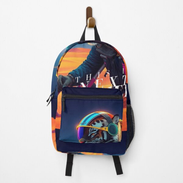 Item preview, Tiger Surfing in Desert with Spacesuit – Fun Art designed and sold by TeutaDesings.