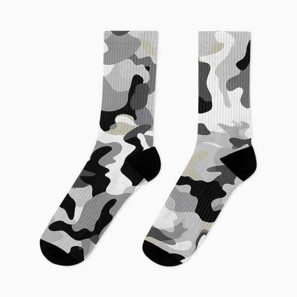 Item preview, Urban Stealth Grayscale Camouflage Pattern – Modern Monochrome Camo Design designed and sold by YourPrettyHome.