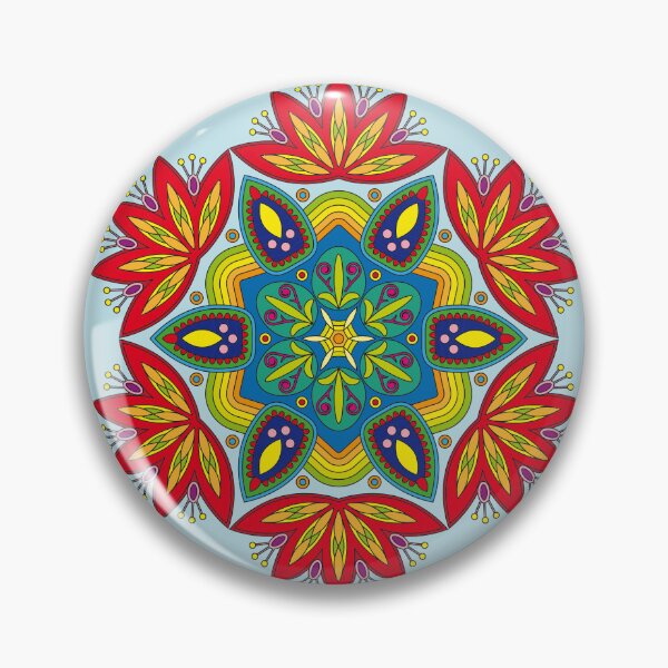 Item preview, Original Mexican style mandala design designed and sold by ChimaGraphics.