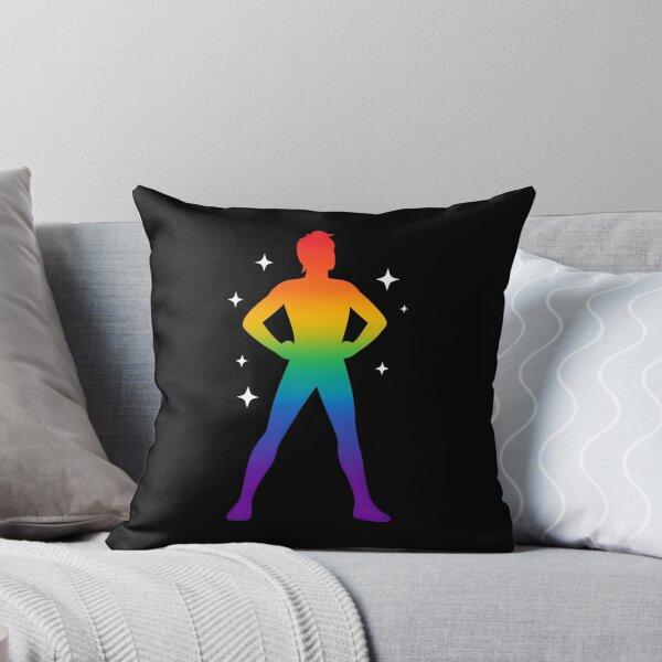 Item preview, Be You—Rainbow All the Way – Empowering Pride Silhouette Design designed and sold by NicoDesignArt.
