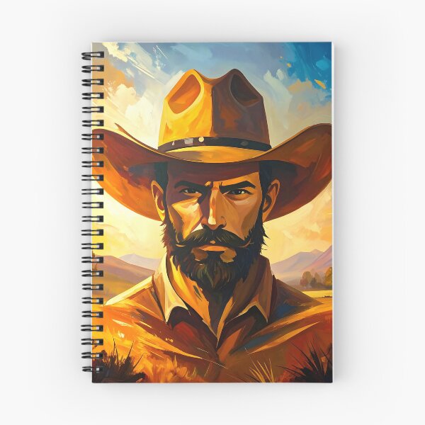 Item preview, Rugged Cowboy designed and sold by ArtFactoryAI.