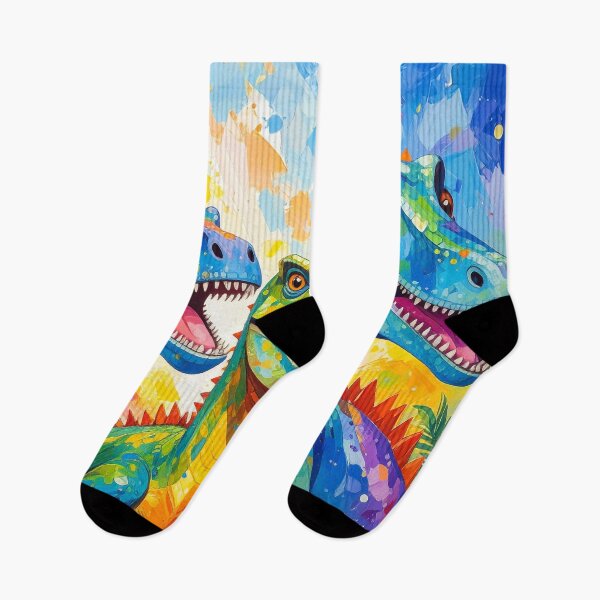 Item preview, Happy Dinosaurs designed and sold by ArtFactoryAI.