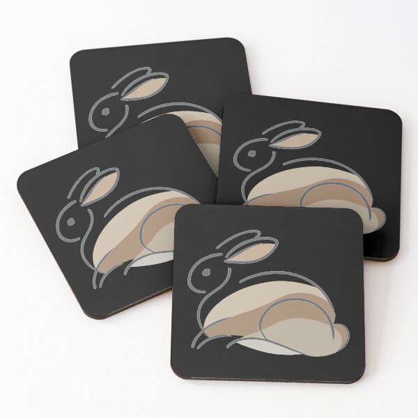 Item preview, Minimalist Bunny designed and sold by LadyInEverGreen.