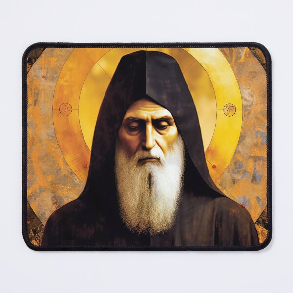 Item preview, Saint Charbel designed and sold by SanctifiedSouls.