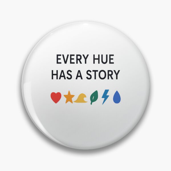 Item preview, Every Hue Has a Story – Rainbow Icon Wave Design designed and sold by NicoDesignArt.