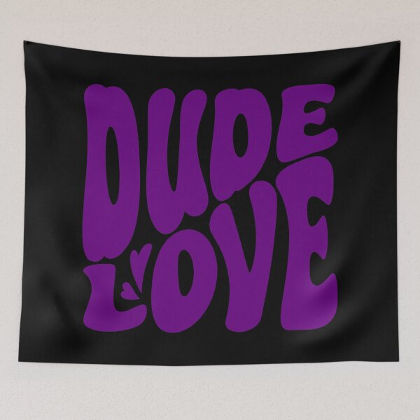 Item preview, DUDE LOVE (Dark Cool Violet) designed and sold by MaidenofIron157.