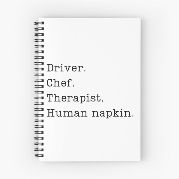 Item preview, Driver. Chef. therapist. human napkin. designed and sold by Oardesigns.