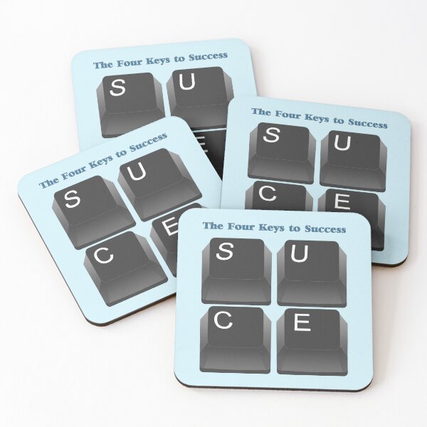 Item preview, Four Keys to Success designed and sold by aribluestein.