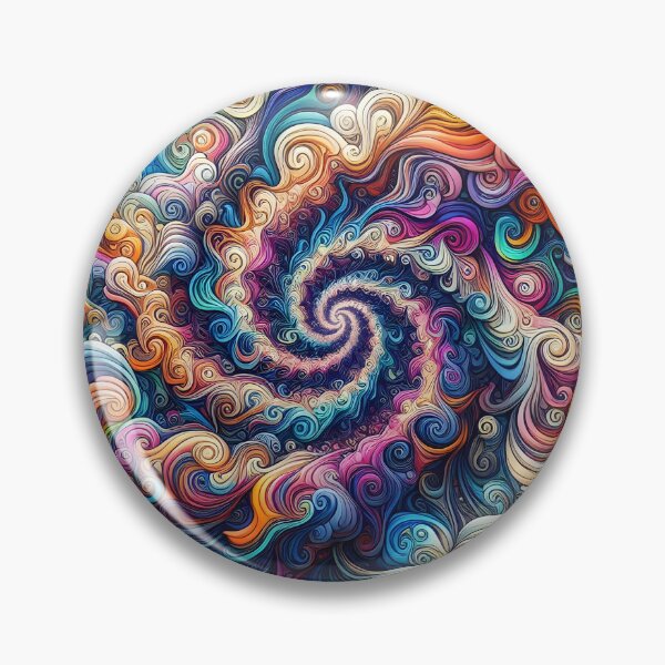 Item preview, Surreal Psychedelic Art – Vivid Swirls & Cosmic Depth 2 designed and sold by FusionGaze.