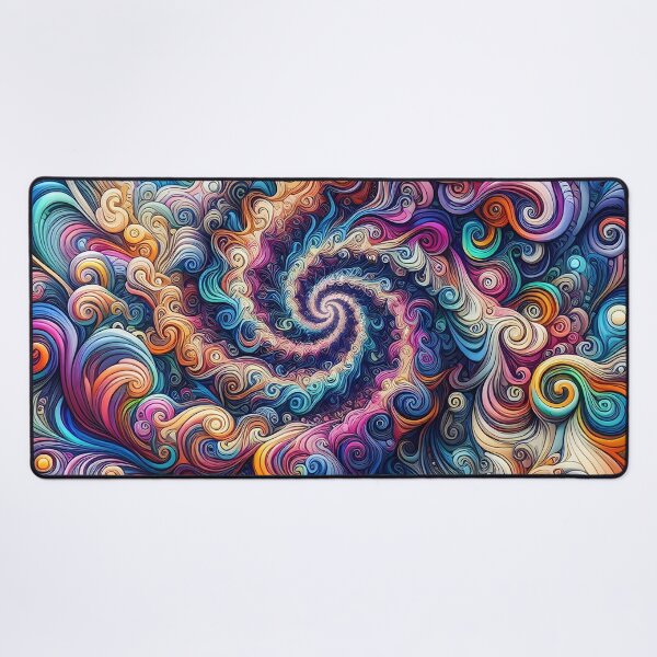 Item preview, Surreal Psychedelic Art – Vivid Swirls & Cosmic Depth 2 designed and sold by FusionGaze.