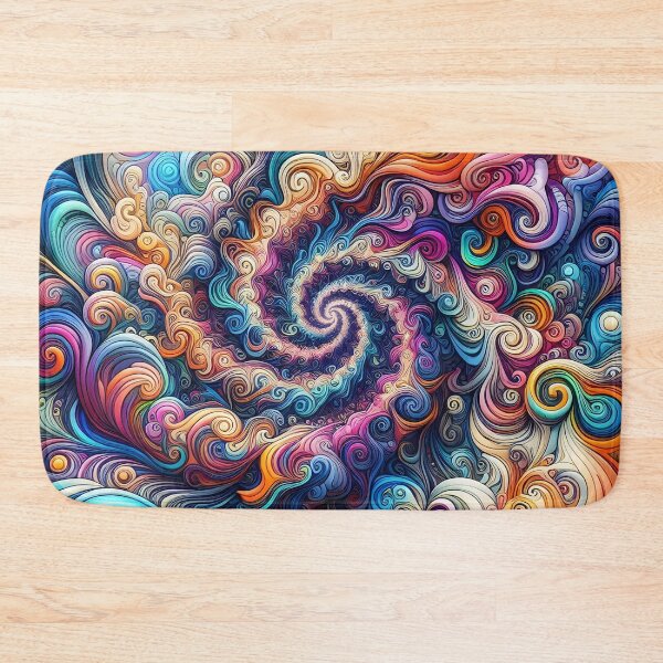 Item preview, Surreal Psychedelic Art – Vivid Swirls & Cosmic Depth 2 designed and sold by FusionGaze.
