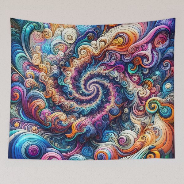 Item preview, Surreal Psychedelic Art – Vivid Swirls & Cosmic Depth 2 designed and sold by FusionGaze.