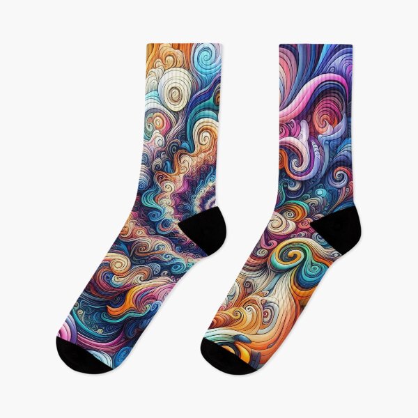 Item preview, Surreal Psychedelic Art – Vivid Swirls & Cosmic Depth 2 designed and sold by FusionGaze.
