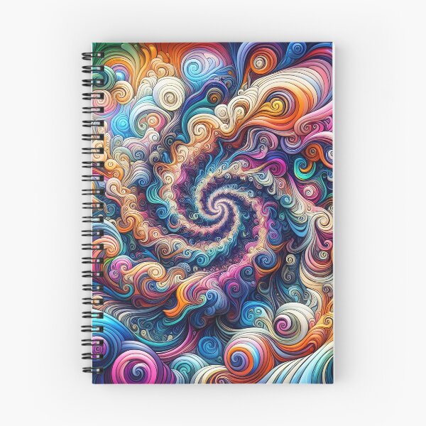 Artikelvorschau, Surreale psychedelische Kunst – Lebhafte Wirbel und kosmische Tiefe 2 entworfen und verkauft von FusionGaze.