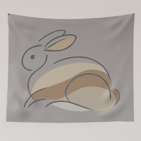 Item preview, Conejito minimalista designed and sold by LadyInEverGreen.